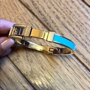 Michael Kors Gold & Turquoise Bracelet